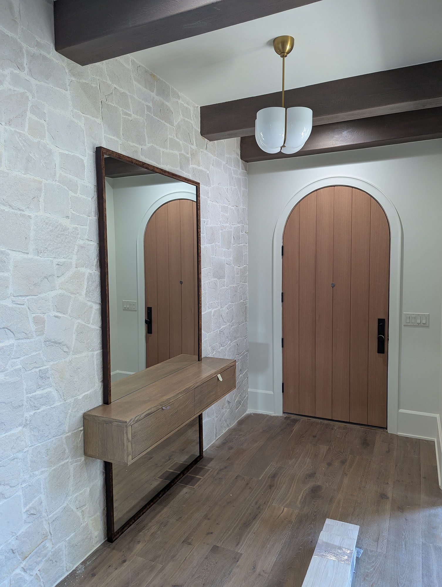 Custom Entryway Mirror